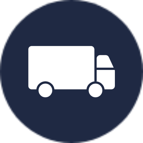 Icône de camion de livraison